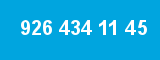926 434 11 45 926 434 11 45